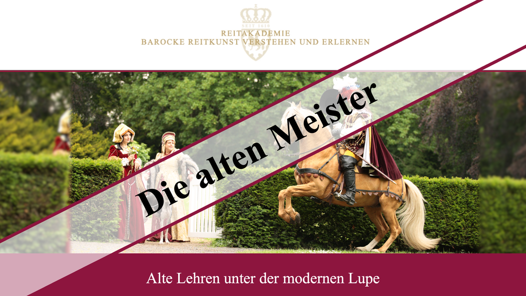 Die alten Meister - alte Lehren unter der modernen Lupe