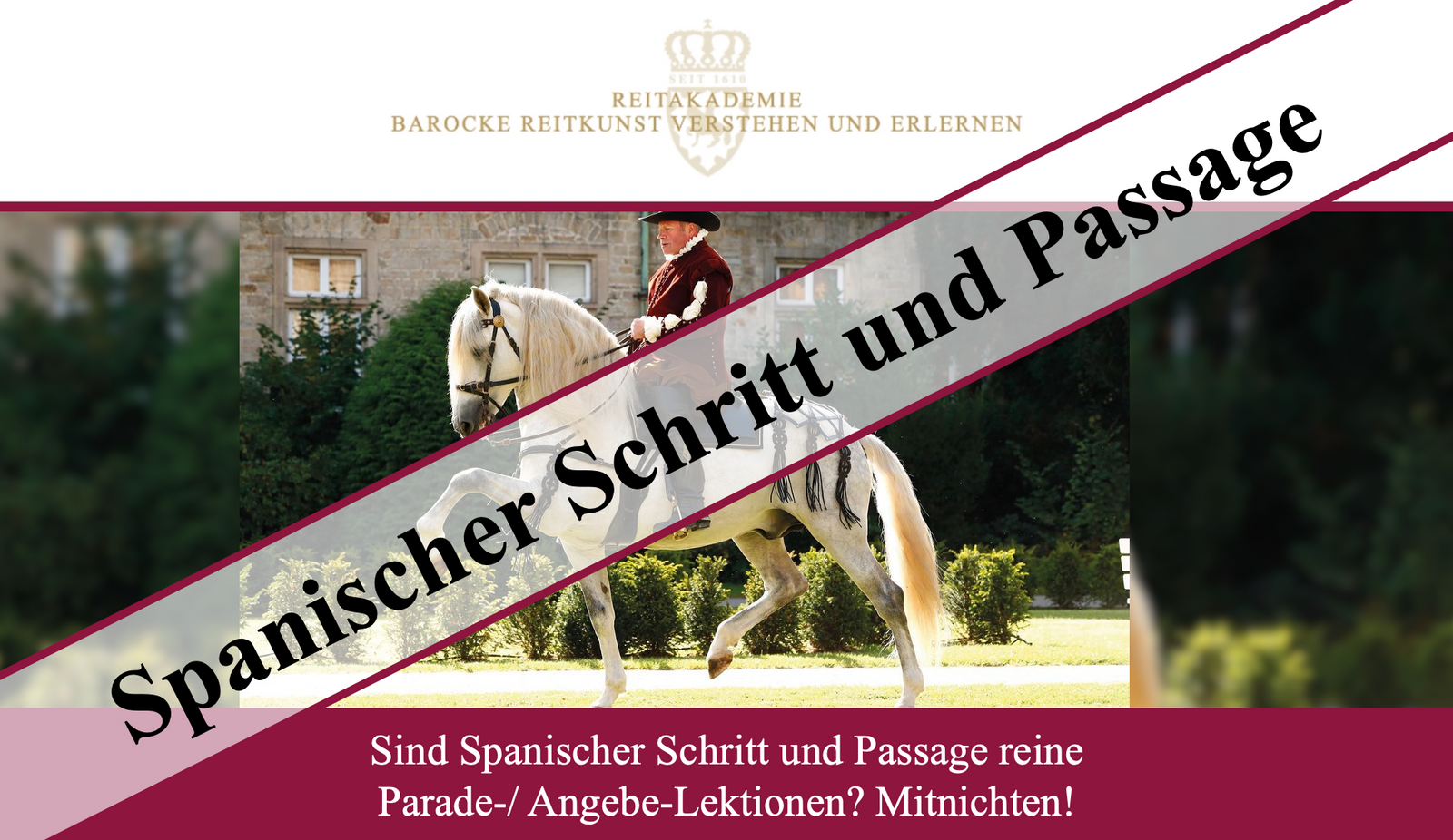 Spanischer Schritt und Passage